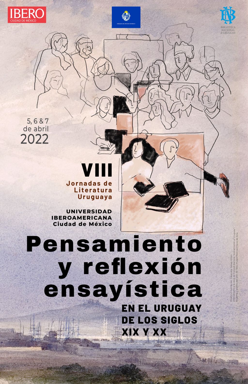 VIII Jornadas de Literatura Uruguaya: Pensamiento y reflexión ensayística en el Uruguay de los siglos XIX y XX